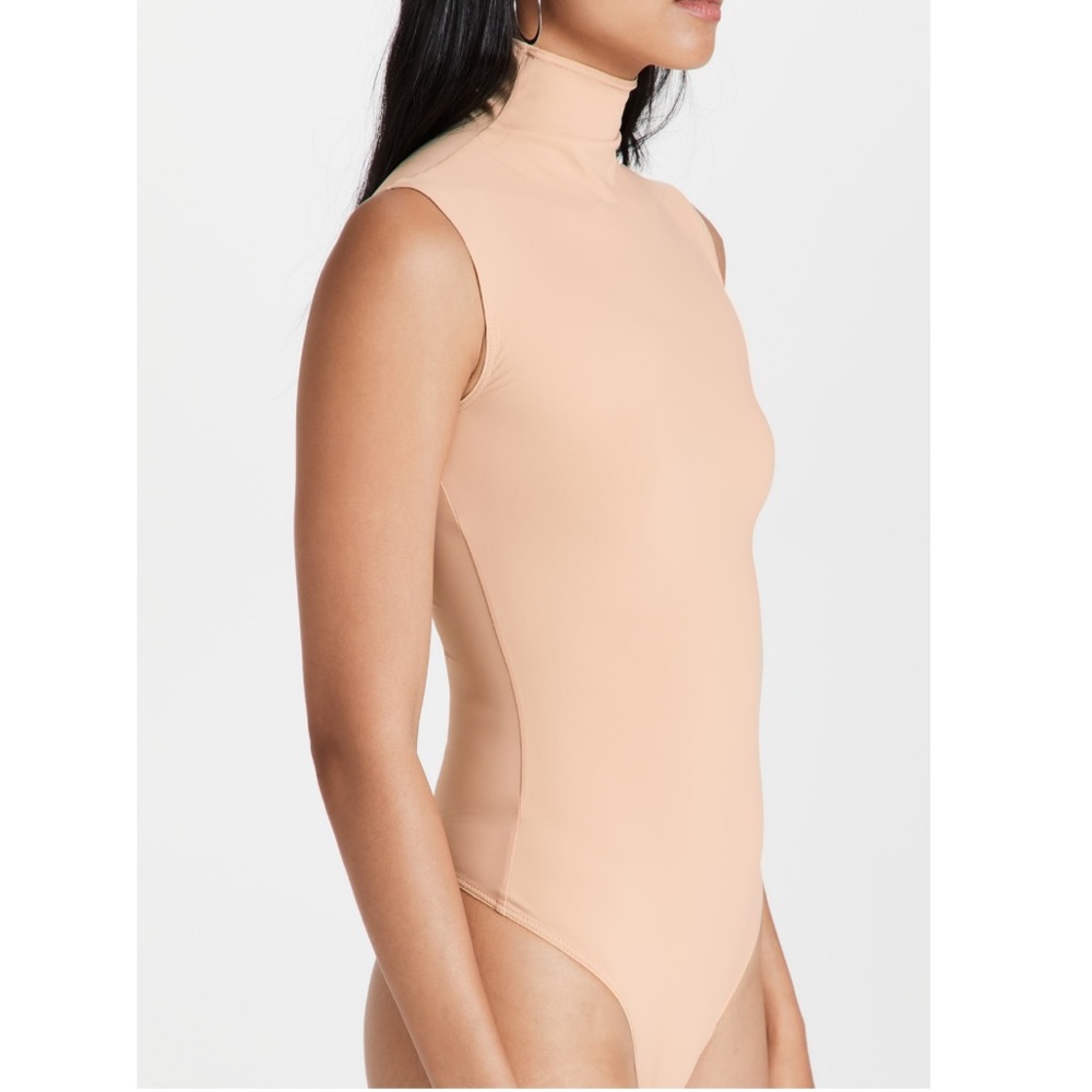 Alix NYC Denton Thong Bodysuit in Honey Size Small